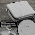 thumbnail image 4 of Drone Case, PU Leather Drone Carrying Case with Shoulder Strap for Charging Cable, 4 of 7