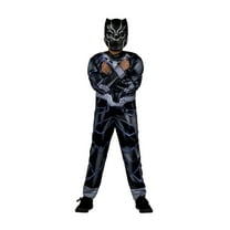 Marvel Black Panther Halloween Costume for Children, Boys L (10/12), by Jazwares
