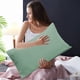 thumbnail image 5 of Pillow Cases Pack, Envelope Closure, Soft Brushed Microfiber, Shrinkage And Fade Resistants, Pillow Covers 20 X 30 Inches, Double-sided Velvet Thick Solid Color Envelope Pillowcase 51x76cm 2pcs Green, 5 of 6