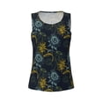 thumbnail image 5 of Goofa Sunflowers Printed Womens Workout Tops for Women Sleeveless Yoga Shirts Athletic Running Tank Tops Sleeveless Gym Clothes Workout Apparel-XX-Large, 5 of 9