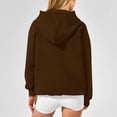 thumbnail image 6 of GigrtiJin Oversized Hoodies Womens Sweatshirts Long Sleeve with Pocket Pullover Blouses Fashion Solid Color Casual Tops, 6 of 9
