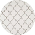 thumbnail image 4 of Nuloom 4' x 6' Hand Tufted Park Avenue Trellis Rug in Nickel, 4 of 5