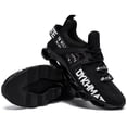 thumbnail image 1 of FENLERN Running Shoes for Men Lightweight Sports Walking Sneakers Black Size 7.5, 1 of 6