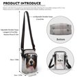 thumbnail image 6 of HELLHERO Crossbody Sling Bags for Men, Women Casual Use Heart Pattern Sling Bag 2 Layers, 6 of 7