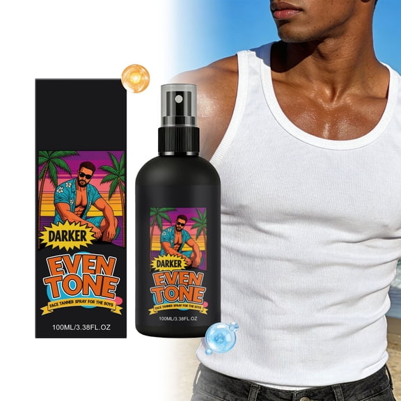 PiGOGI Natural Sunless Tanner Spray Even Tan Streak Free Self Tanner 100ml