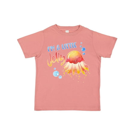 

Inktastic I m a Little Jelly Jellyfish Humor with Bubbles Gift Toddler Boy or Toddler Girl T-Shirt
