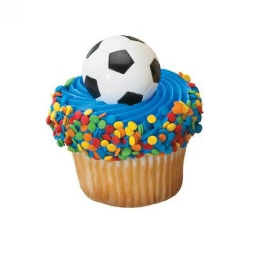 24 pc by Bakery Supplies Football Cupcake Rings 