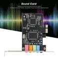 thumbnail image 2 of Tarjeta de sonido ASHATA PCIe 5.1 canales estéreo 3D, 2 of 9