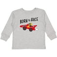 thumbnail image 3 of Inktastic Born to Race Red Race Car Boys or Girls Long Sleeve Toddler T-Shirt, 3 of 5