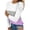 Purple, variant on ATOYSOY Women's Workout Color Block Pullover Spring Crew Neck Sweatshirts Fashion Long Sleeve Shirts Lace Crochet Winter Casual Blouse Patchwork Loose Tops Beige L
