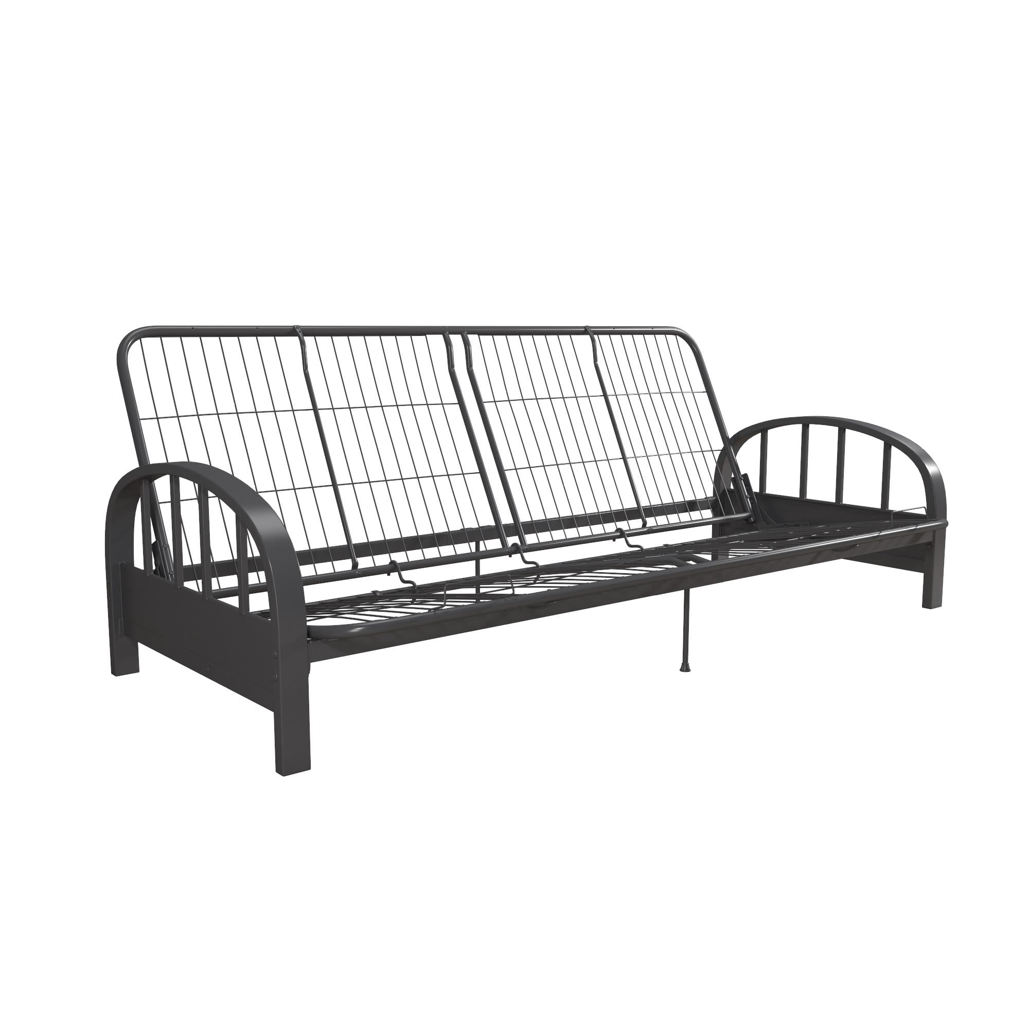 DHP Aiden Futon Frame, Gunmetal Gray