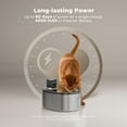 thumbnail image 4 of Smartoo Wireless Cat Water Fountain – Stainless Steel, 152 oz / 4.5 L | Cordless, Battery Operated with Motion Sensor & Ultra Quiet Pump for Cats & Dogs, 4 of 7