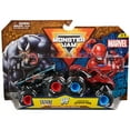thumbnail image 6 of Monster Jam, Marvel 1:64 Scale Die-Cast Monster Truck Toy Vehicle 2-Pack (Styles May Vary), 6 of 10