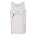 thumbnail image 2 of Wild Bobby Strong Joshua 1:9 Breast Cancer Breast Cancer Awareness Men Tank Top, White, XX-Large, 2 of 6