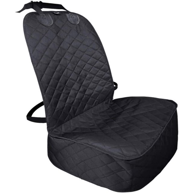 Funda para asiento delantero para perro, funda para asiento para perro 100% impermeable, funda para asiento delantero para perro antideslizante y resistente a los arañazos, funda para asiento delantero lavable para mascotas para camiones, coches y SUV Sin marca ninguno