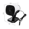 thumbnail image 2 of Car Heater Demister Defroster Winter/Cold Fog Windshield Defogging Weather Anti-Fog for Vehicle 12V White, 2 of 8