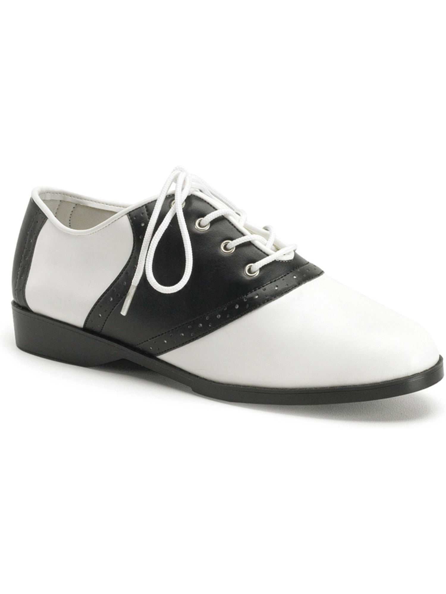 black and white flat shoes