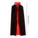 thumbnail image 1 of Capa holgada con capucha para adultos, Unisex, capa larga negra, disfraz, abrigos, regalos para niños y adultos para fiesta de Halloween Fivean unisex, 1 of 2