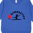 thumbnail image 3 of Inktastic I Love Gymnastics Toddler Sweatshirt, 3 of 4