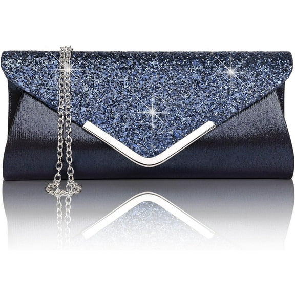 Ladies clutch evening bag underarm bag shoulder bag rhinestones