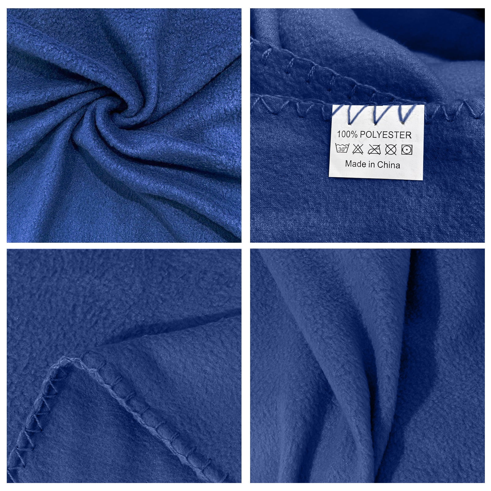 Kiplyki Fleece Throw Blanket for Couch Lightweight Plush Fuzzy Cozy Soft Blankets and Throws for Sofa, 50x60 Inches