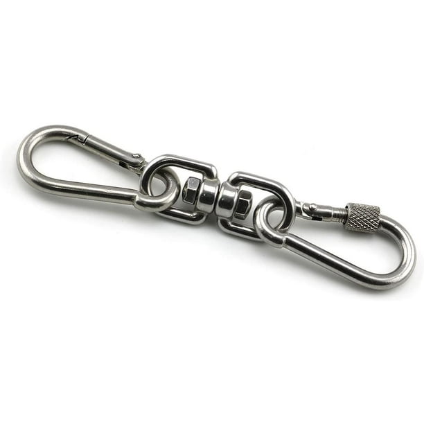 Swivel shackle hook
