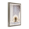 thumbnail image 2 of Stupell Industries Ornate Casablanca Architecture Brown Framed Floater Canvas Wall Art, design by Emily Navas, 2 of 10