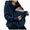 R645-Blue, variant on Cat Pouch Hoodie Kitten Puppy Holder Pullover Top Large Pouch Pet Carrier Sweatshirt for Women,Coffee,S