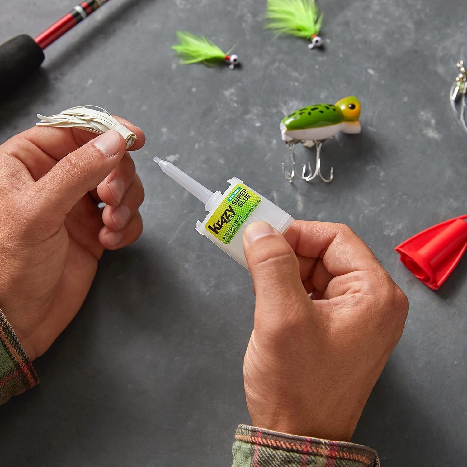 Krazy Glue, Maximum Bond, Extended Precision Tip, 2g, 8 Count