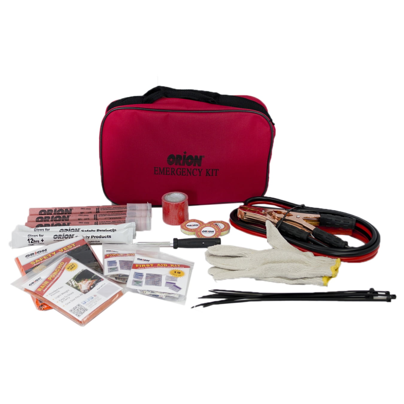 60PC Premium Flare Emergency Kit Orion Safety Products 8907 60piece