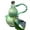 Mint Green, variant on Clearance Gourd Water Bottle 500ml Gourd Style Clear Tritan Water Bottle(with Strap Waist Rope Cup Brush Charm DIY Sticker) Reusable Water Flask Screw Top Leak Proof Sport Flask Jug Mint Green