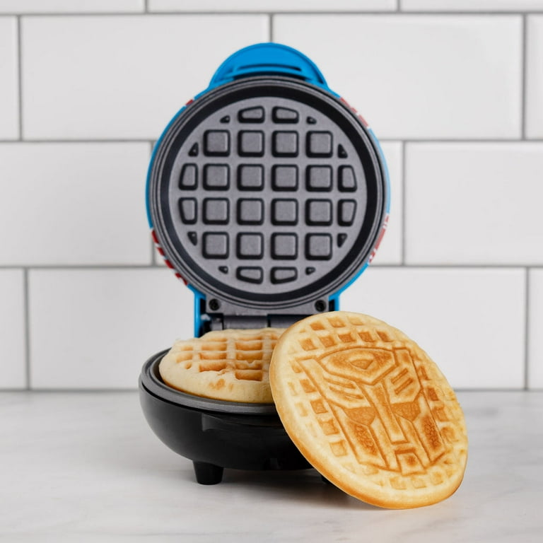 Uncanny Brands Autobot Mini Waffle Maker - Walmart.com