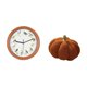 thumbnail image 5 of Reloj de pared con forma de pájaro cantor, juguete de calabaza, creativo, suave al tacto, apto para sala de estar, dormitorio, oficina, 23 cm, 5 of 8