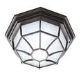 thumbnail image 1 of Acclaim Lighting 2002BK FM 2 Light 12 inch Matte Black Exterior Flushmount, 1 of 1