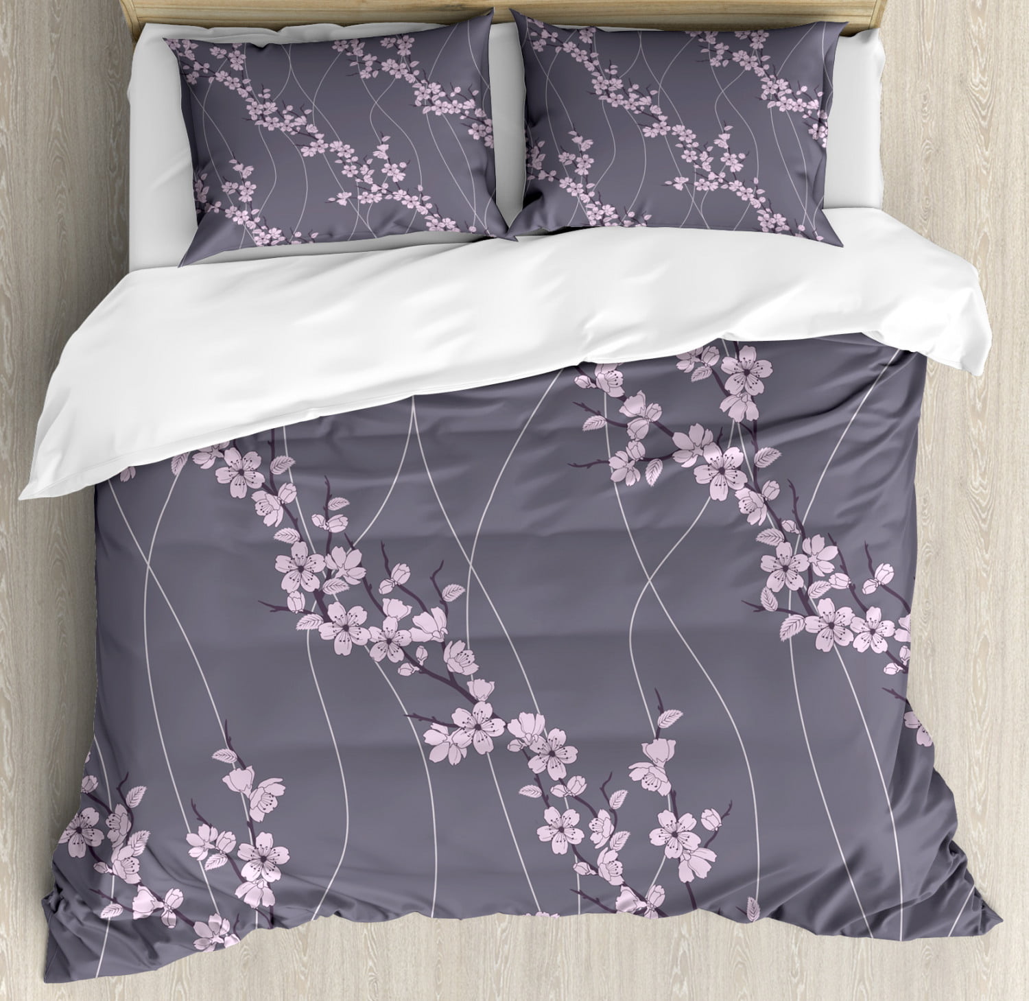 Kira paisley Stripes Duvet Cover Polycotton Printed Floral Bedding Set All Sizes 