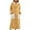 Yellow, variant on CAIXIA House Coats For Women With Pockets Women's Cozy Flannel Hooded Robe Plaid Heart Print Loungewear Soft Warm Bathrobe For Winter Relaxing Sleepwear