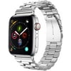 Apple Watch series stainless steel metal ring replacement strap