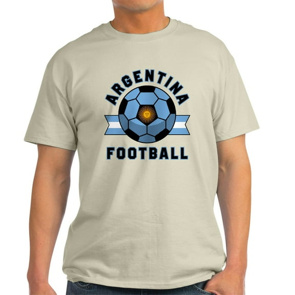 CafePress - Argentina Football T Shirt - Light T-Shirt - CP