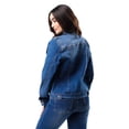 thumbnail image 2 of Chaqueta de mezclilla /Juvenil, 4312 (Azul medio) azul M, 2 of 3