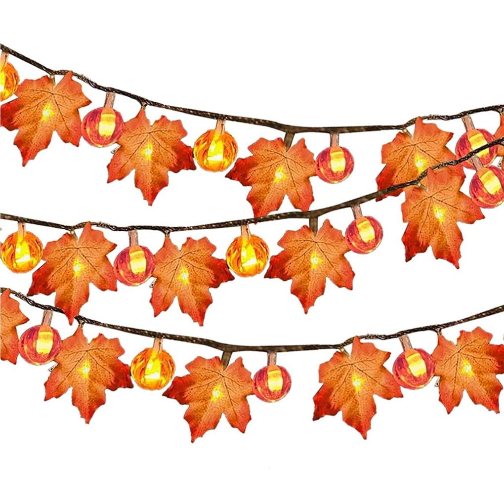 10 Maple Leaves (PNG Transparent)