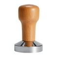 thumbnail image 3 of Manipulador de café perfecl Distribuidor de café herramientas de aluminio Color madera 51mm, 3 of 8