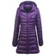 thumbnail image 2 of Chaqueta de plumón con capucha de otoño e invierno para mujer, talla grande, ligera, ajustada, de longitud media, para mujer, 2 of 5