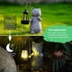 thumbnail image 5 of Figuras de gato para jardín al aire libre con linterna solar - Divertida lámpara solar impermeable de gato, decoración de jardín para exteriores, balcón, patio, regalos, 5 of 5