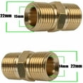 thumbnail image 1 of Allume M22 Washer Swivel Adapter Set 14mm 15mm Quick Connect To 1/4“ 3/8“ Accessory 14mm-15mm, 1 of 5
