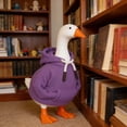 thumbnail image 3 of WKSCLPAI Desk Goose Outfits Hoodies Tabletop Goose Clothes for 7 Inch Mini Porch Goose Costume, Magnetic Goose Statue Key Holder, Fashion Goose Statue Clothes Indoor Table Decor, 3 of 5