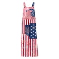 thumbnail image 6 of CAIXIA 4th of July Outfit Kids American Flag Bibs Overalls Fourth Patriotic Outfits Boys Girls Accessories Romper Jumpsuit, 6 of 6