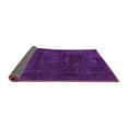 thumbnail image 2 of Ahgly Company Indoor Rectangle Abstract Purple Modern Area Rugs, 7' x 10', 2 of 4