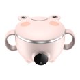 thumbnail image 1 of Kids Heating Feeding Bowl Thermal Insulated Baby Smart Electric Bowl Stainless Steel Tableware With Lid USB Rechargeable for Home School, 1 of 7