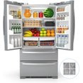 thumbnail image 2 of Filtro de aire para refrigerador de 3 piezas, filtro de repuesto para congelador, juego de filtros para refrigerador, filtro de aire de repuesto para refrigerador LG LT120F Kenmore Elite 469918 oso de fresa lindo mini, 2 of 7