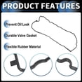 thumbnail image 4 of Unique Bargains Valve Cover Gasket No.12607401 for Buick Enclave 2009-2017 Cylinder Head Valve Seal Gasket, 4 of 6
